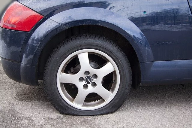 What to do when a tire gets flat