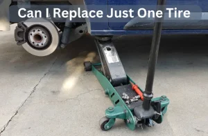 Replace just one car tire