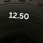Flotation Size Sidewall width