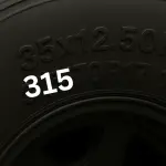 Metric Size Tire Width