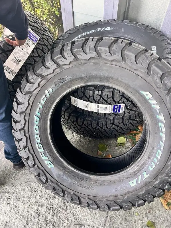 bfoodrich all terrain tako3 new pack of tires