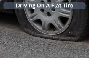 driving on a flat tire