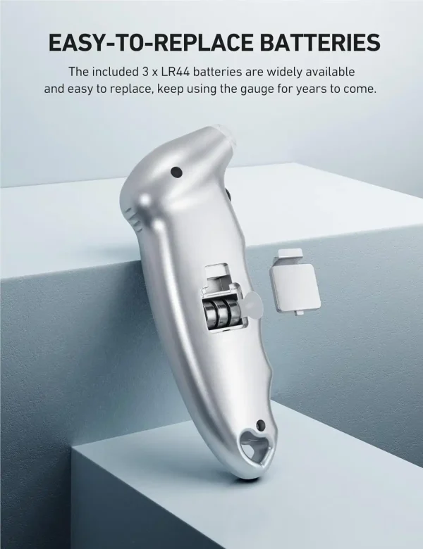 Tire Pressure Gauge Battery Image