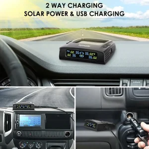 Tire pressure monitoring system in the car