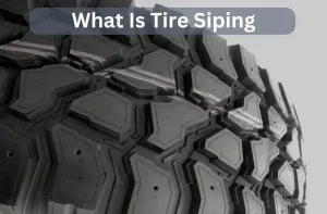 What is tire siping